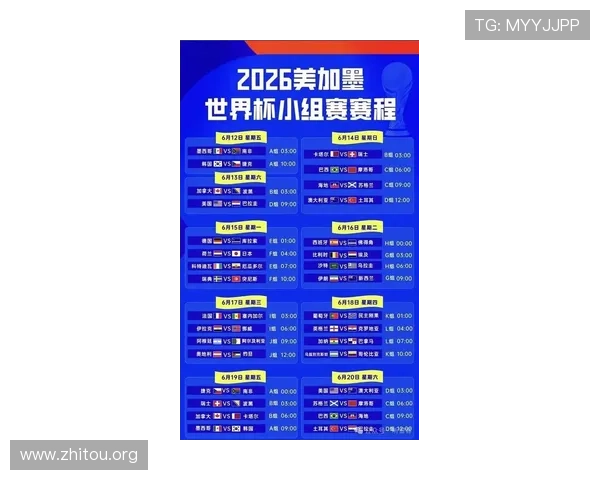 2026年足球世界杯时间表公布，比赛时间和赛程安排全攻略